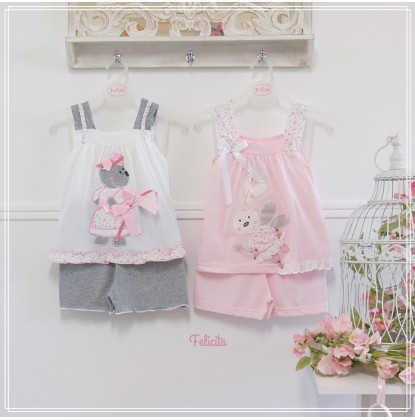 FELICITA - Πιτζάμα κορίτσι (2) 1-12 ετων